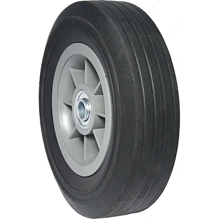 Richelieu 8 in Rubber Wheel Black Gray F42108